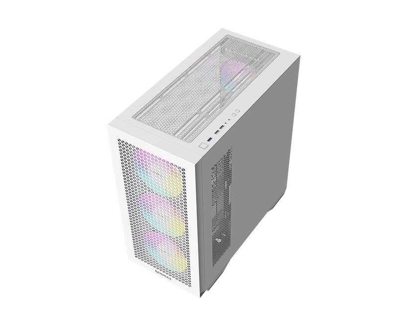 CAS02620_2.jpg Kućište MESHIAN X605 (X605TWF) belo bez napajanja - Slika 1