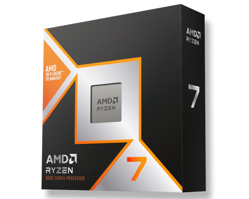 Ryzen 7 9800X3D 8 cores do 5.2GHz Box (100-100001084WOF) procesor