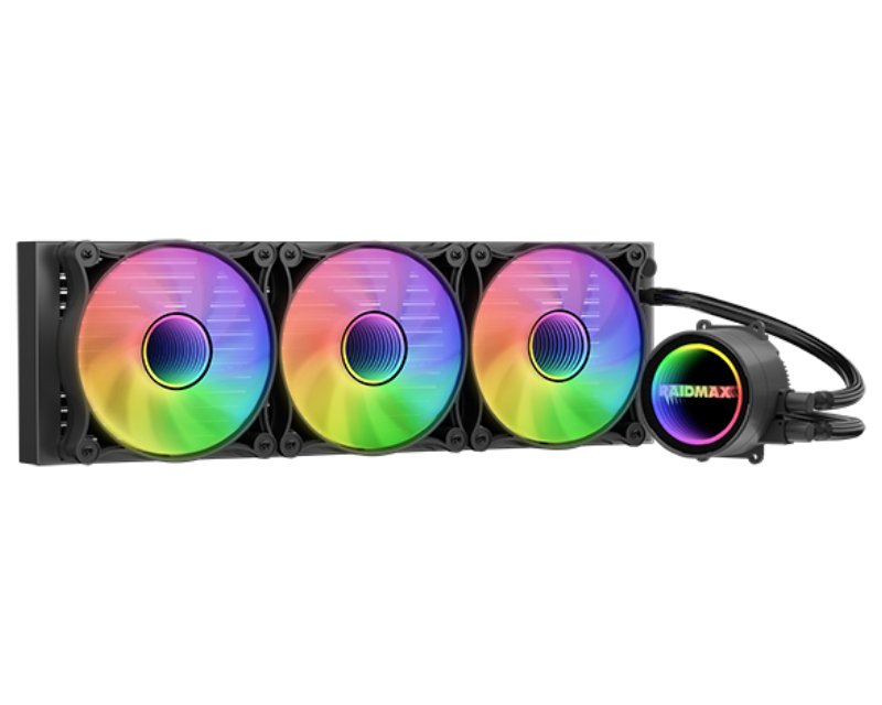 CPU01635_v.jpg INFINITAS LS360BK ARGB Vodeno hlađenje crno - Slika 4