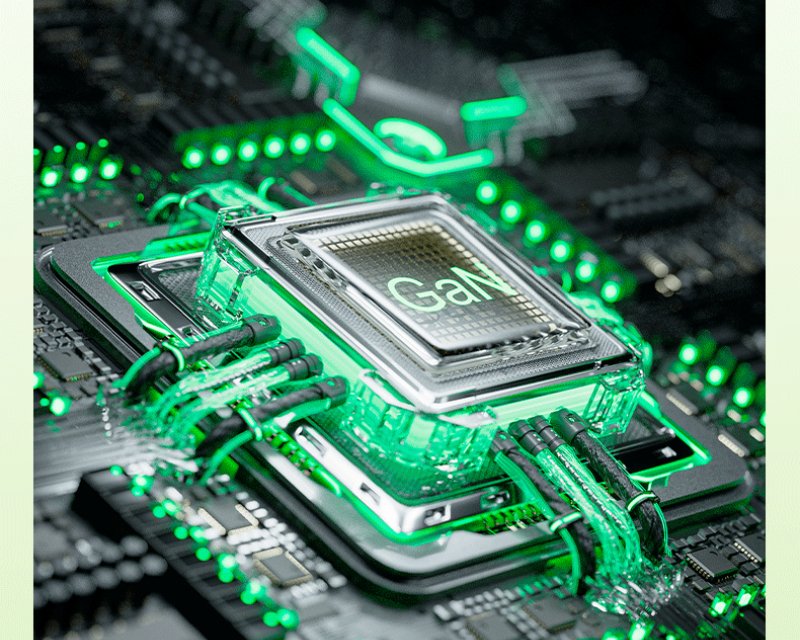 GPS01087_4.jpg WP-U25 Super brzi Strujni GaN Punjač, 2-porta USB (3.0 i 3.1 Tip-C) 35W, sa displejom, žuti - Slika 4