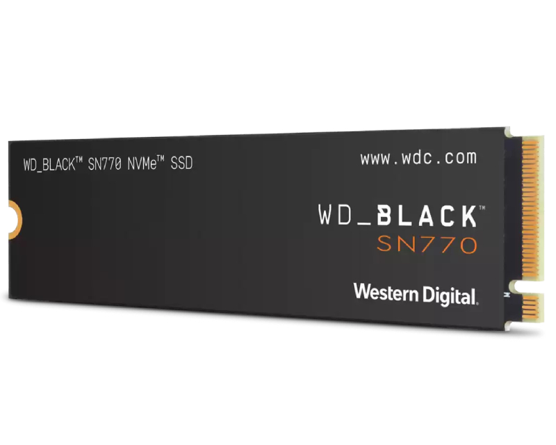 HDD04094_1.jpg 2TB M.2 NVMe SSD Gen4 WDS200T3X0E SN770 Black - Slika 1