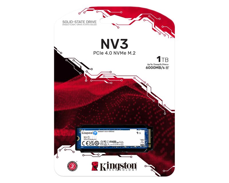 1TB M.2 NVMe SNV3S/1000G series NV3 SSD