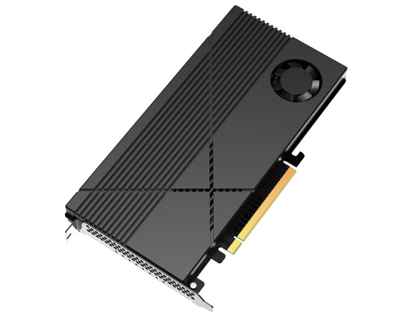 KON00418_v.jpg Adapter PCI-Express na M.2 NVMe x 8 RAID Alu heatsink, KT085 - Slika 1