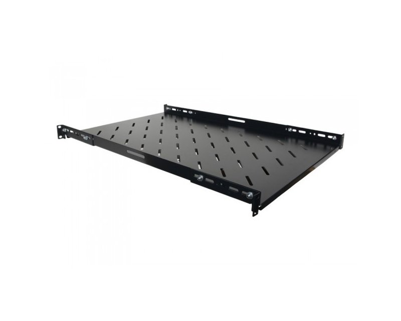 LAN04115_v.jpg Polica za rack orman, 650mm, podesiva, 1U - Slika 1