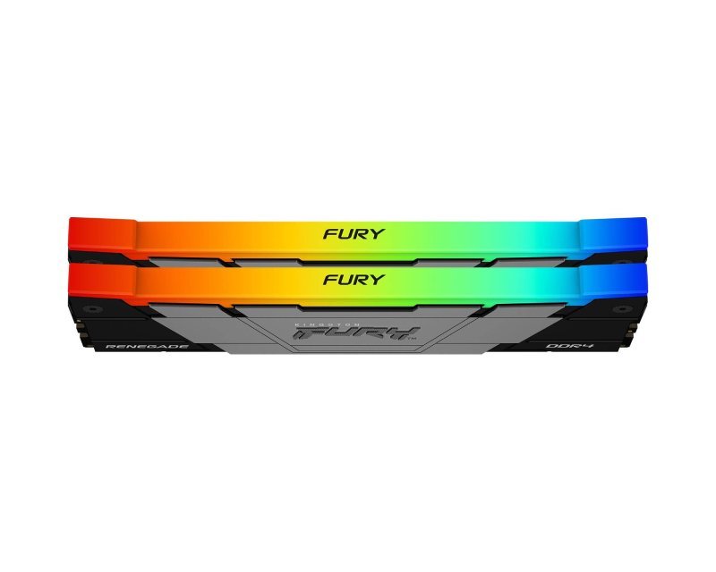 MEM02564_1.jpg DIMM DDR4 64GB (2x32GB kit) 3200MT/s KF432C16RB2AK2/64 FURY Renegade Black RGB XMP - Slika 1