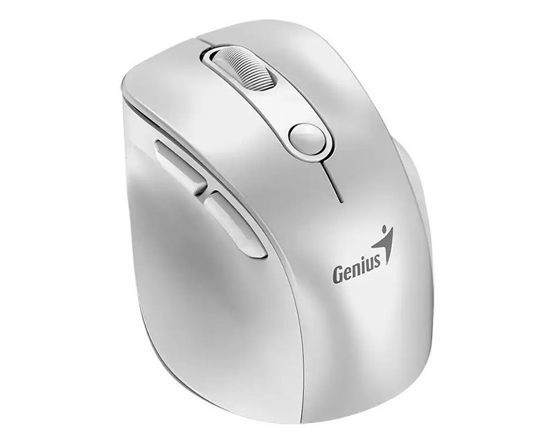 MIS02066_1.jpg Ergo 9000S Pro Pearl White USB Bežični beli miš - Slika 1