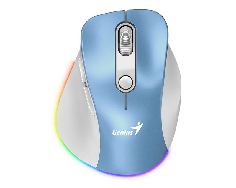 MIS02067_v.jpg Ergo 9000S Pro Light Blue USB Bežični plavi miš - Slika 2