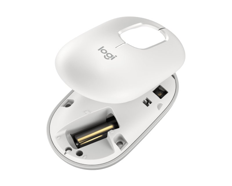 MIS02103_4.jpg Pop Mouse with Emoji, Off-White miš - Slika 4