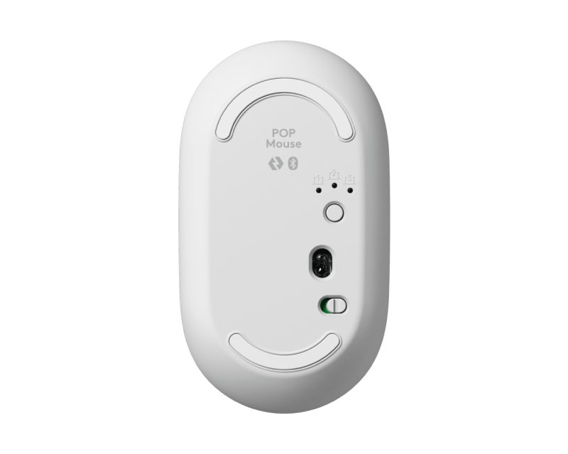 MIS02103_5.jpg Pop Mouse with Emoji, Off-White miš - Slika 6