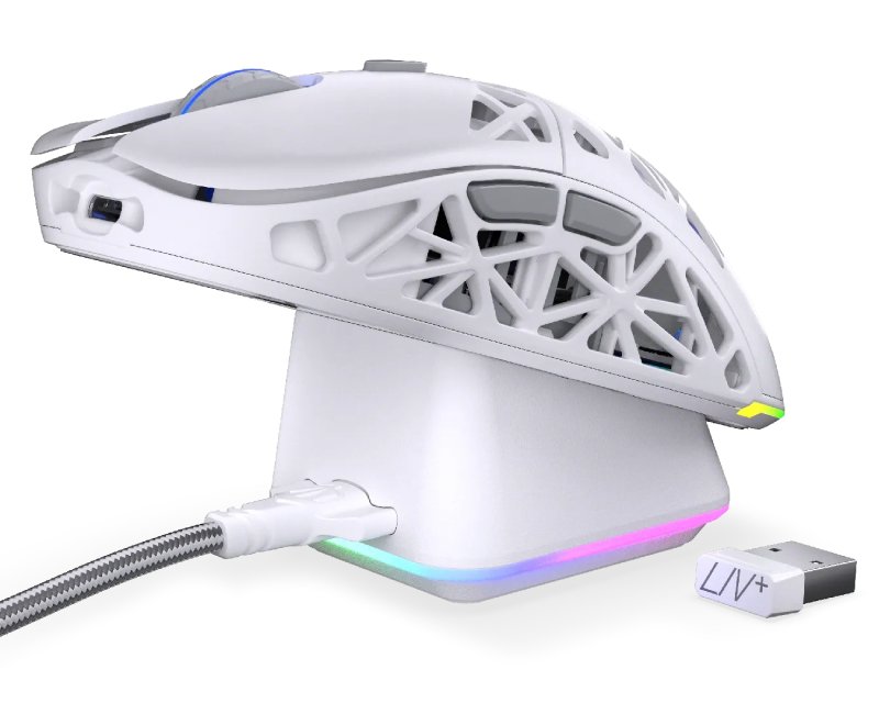 MIS02163_5.jpg LIV Plus Wireless OWH PAW beli miš (EY6A017) - Slika 2