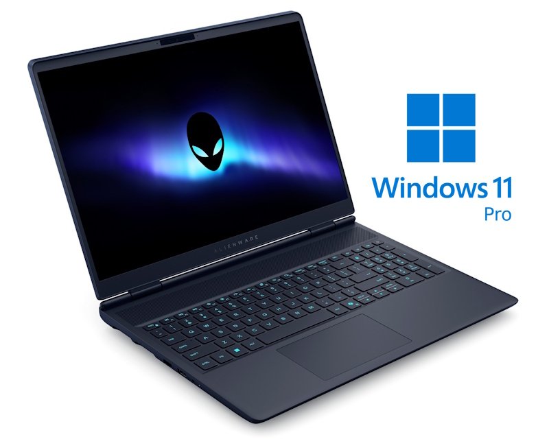 Alienware 16X Aurora 16 inch QHD+ 240Hz 500nits Core Ultra 9 275HX 32GB 1TB SSD GeForce RTX 5070 8GB RGB Backlit Win11Pro gaming laptop