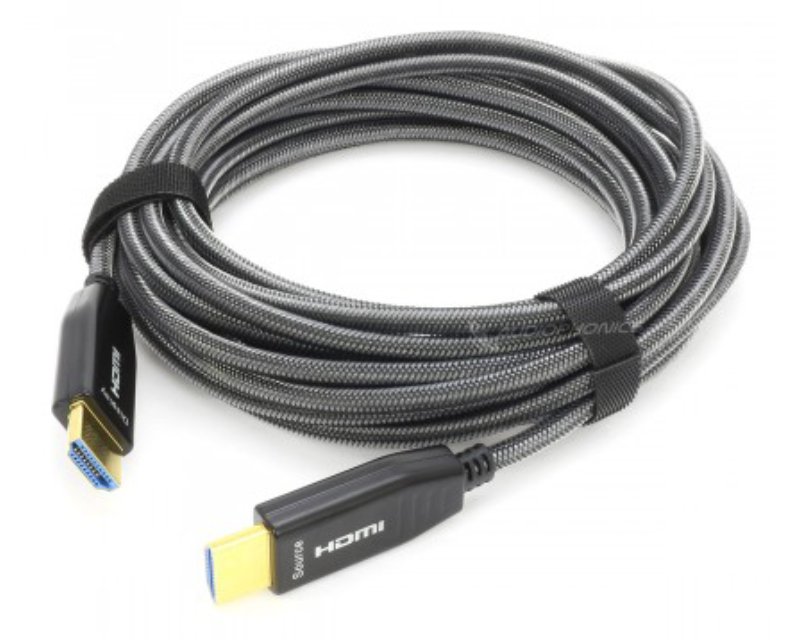 OST07007_v.jpg Optički Kabl HDMI 2.0 M/M 20m crni - Slika 1