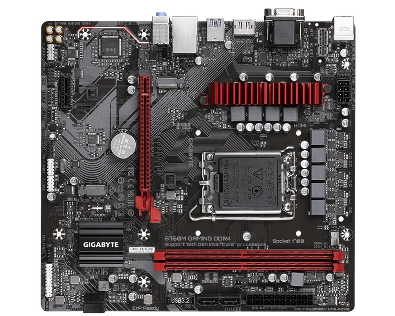 PLO03421_4.jpg B760M GAMING DDR4 rev. 1.x matična ploča - Slika 5