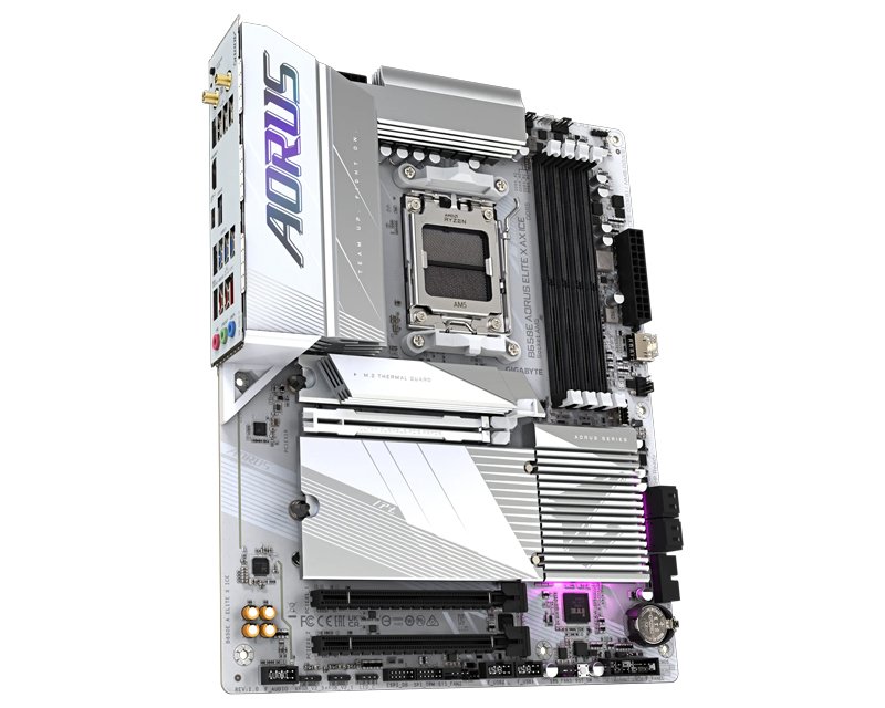PLO03572_3.jpg B650E A ELITE X ICE rev. 1.x matična ploča - Slika 3