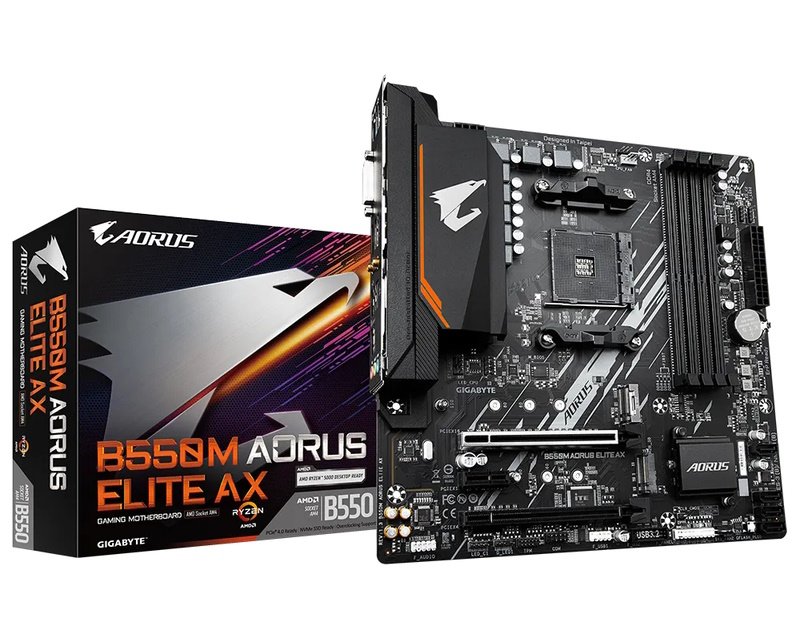 PLO03705_v.jpg B550M AORUS ELITE AX 1.3 matična ploča - Slika 2