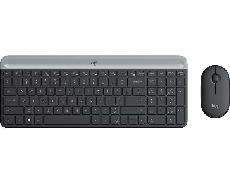 TAS00940_v.jpg MK470 Wireless Desktop US Graphite tastatura + miš - Slika 1