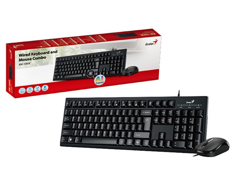 TAS01378_2.jpg KM-100SE USB YU crna tastatura+ USB crni miš - Slika 1