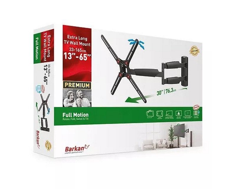 TVZ02289_1.jpg BM343XL LCD TV zglobni zidni nosač do 65 inča za ravne i zakrivljene televizore - Slika 2