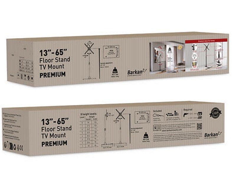 TVZ02333_2.jpg FS310T LCD TV podni nosač od 13 do 65 inča - Slika 3