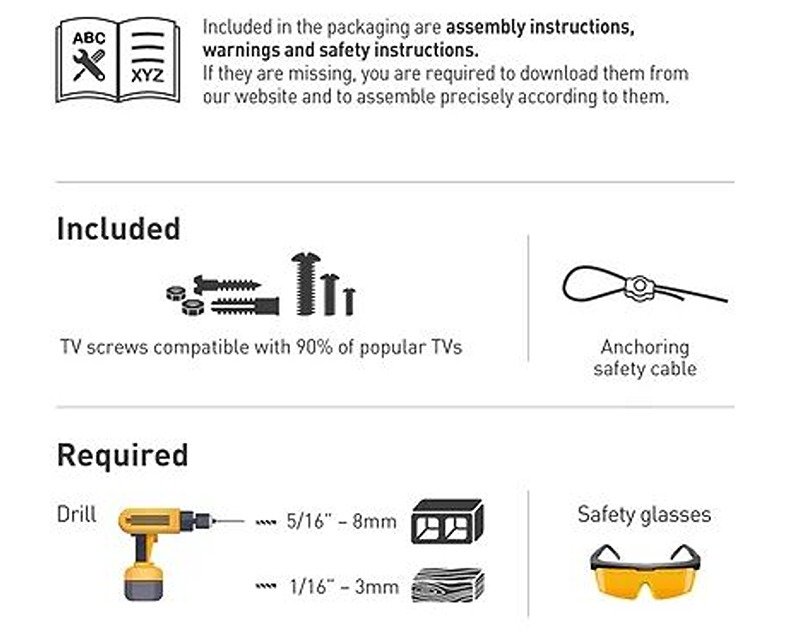 TVZ02333_8.jpg FS310T LCD TV podni nosač od 13 do 65 inča - Slika 6