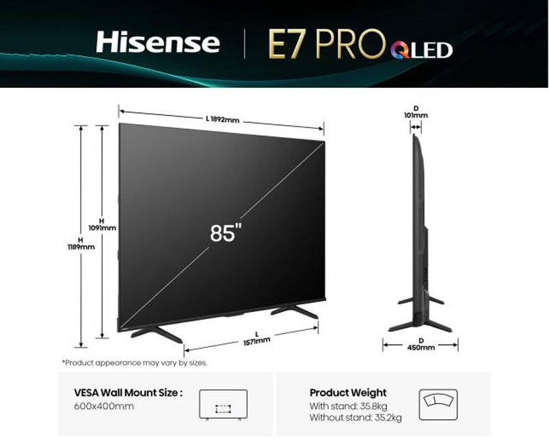 TVZ02880_1.jpg 85 inča 85E7Q PRO QLED 4K UHD Smart TV - Slika 8