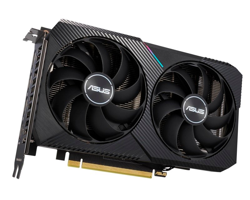 VGA02462_1.jpg nVidia GeForce RTX 3060 12GB 192bit DUAL-RTX3060-O12G-V2 grafička karta - Slika 2