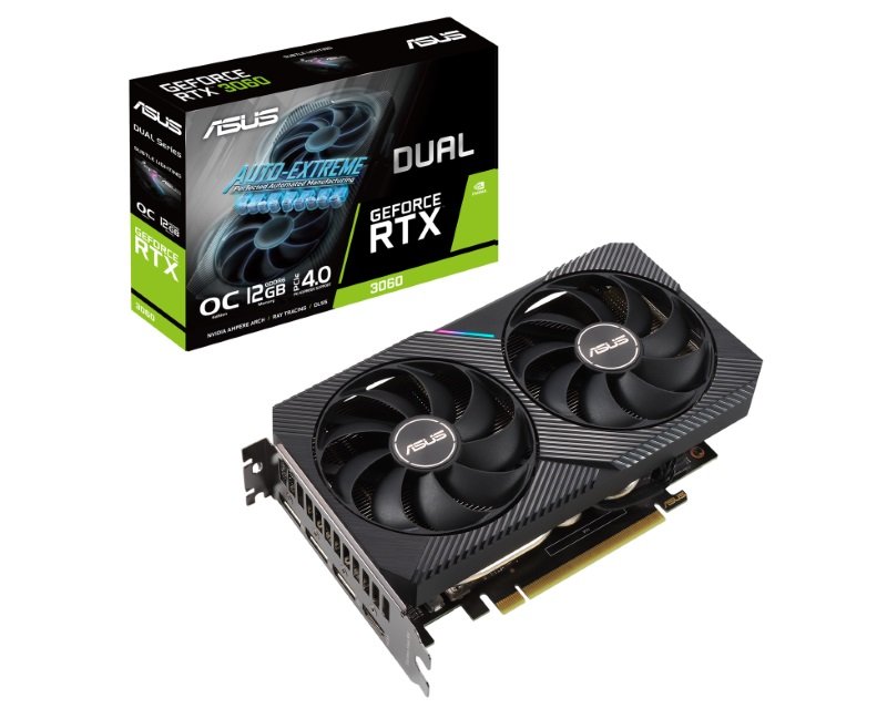 VGA02462_v.jpg nVidia GeForce RTX 3060 12GB 192bit DUAL-RTX3060-O12G-V2 grafička karta - Slika 1