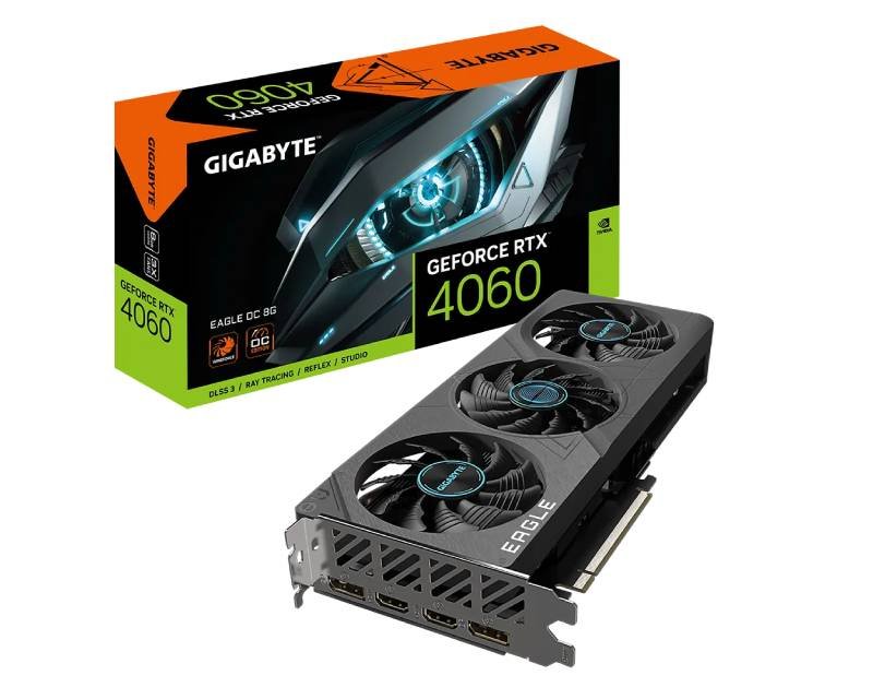 VGA02729_v.jpg nVidia GeForce RTX 4060 8GB 128bit GV-N4060EAGLE OC-8GD grafička karta - Slika 1