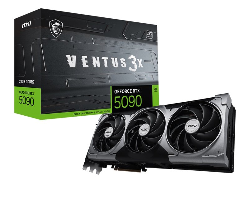 VGA02963_v.jpg nVidia GeForce RTX 5090 32G 512 bit GeForce RTX 5090 32G VENTUS 3X OC grafička karta - Slika 1