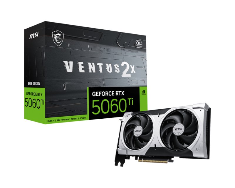 VGA03017_v.jpg GeForce RTX 5060 TI VENTUS 8G 128bit RTX 5060 Ti 8G VENTUS 2X OC PLUS grafička karta - Slika 4