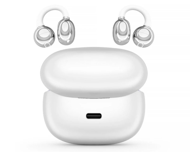 ZVU03433_1.jpg ChicPods Earphones Snow slušalice sa mikrofonom bele - Slika 2